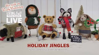 No Sew amp Simple Sew Sweaters for Needle Felted Animals amp Dolls needlefelting tutorial [upl. by Uhayile196]