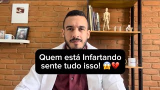 Sinais e Sintomas clássicos de um Infarto [upl. by Atteirneh]