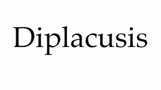 diplacusis [upl. by Jankey699]