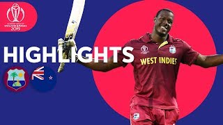 Amazing Brathwaite 100  West Indies v New Zealand  Match Highlights  ICC Cricket World Cup 2019 [upl. by Jamie460]