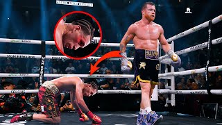 All Knockouts Of Canelo Alvarez In Boxing [upl. by Alfy49]