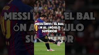 El quotGolazo de tiro librequot de Messi contra el Liverpool 🇦🇷⚽ curiosidades [upl. by Sinnelg]