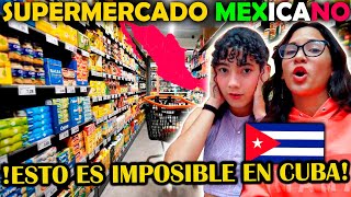 CUBANAS REACCIONAN a SUPERMERCADO MEXICANO UNA LOCURA TOTAL [upl. by Ennyleuqcaj170]