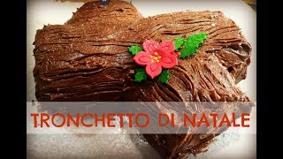 TRONCHETTO DI NATALE SENZA COTTURA ricetta semplice e veloce Fatto in casa in pochi minuti 2CK [upl. by Sik]