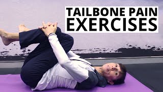 Tailbone Pain Exercises for Coccyx Pain Relief and Muscle Spasm [upl. by Freemon]