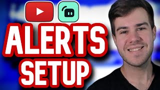 HOW TO SET UP ALERTS IN STREAMLABS OBS ✅ Youtube Tutorial [upl. by Yelsew613]