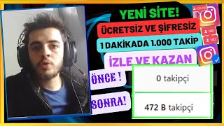 1 DAKİKADA 1000 İNSTAGRAM TAKİPÇİ  ŞİFRESİZ ÜCRETSİZ İNSTAGRAM TAKİPÇİ ARTTIRMA [upl. by Lrac]