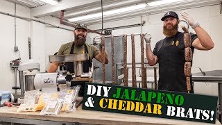 How to Make Smoked Deer Sausage at Home with the Bearded Butchers DIY [upl. by Mosera476]