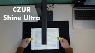 CZUR Shine Ultra Smart Portable Document Scanner Review [upl. by Lynna830]