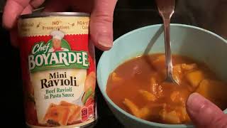 Chef Boyardee Mini Ravioli [upl. by Groves]