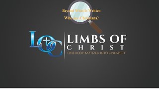 BWIW Who are Christians [upl. by Anaej467]