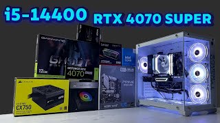 Unboxing and Building a Gaming PC with RTX 4070 Super 2024 [upl. by Teresita]