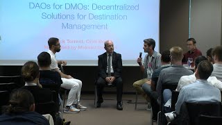 W3iT23  11 PANEL 2  DAOs for DMOs Decentralized Solutions for Destination Management [upl. by Hnilym]