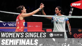 VICTOR Denmark Open 2023  Carolina Marin ESP 6 vs Pusarla V Sindhu IND  SF [upl. by Shayla]