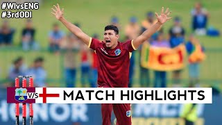 West Indies vs England 3rd ODI Full Highlights 2024  WI vs ENG 2024  WI vs ENG 3rd ODI Highlights [upl. by Frankhouse]