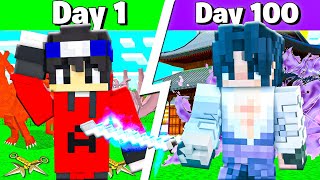 I Survived 100 Days In Minecraft As A quotShinobiquot  TGPW AYUSH [upl. by Garzon]