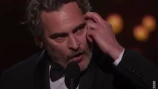 Joaquin Phoenix  Oscars Acceptance Speech [upl. by Burch]