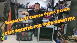 Bambu Lab X1 Carbon Combo Review [upl. by Sidell740]