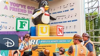 Imagineers Bring Wheezy to Life at Toy Story Land at Walt Disney World Resort [upl. by Darrick506]