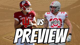 INDIANA VS OHIO STATE PREVIEW amp PREDICTION  2024 WEEK 13 [upl. by Amilah56]