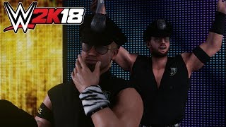 WWE 2K18  Breezango Entrance Signature Finisher [upl. by Areta]