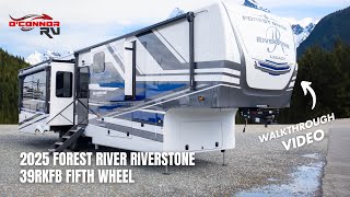 2025 Forest River Riverstone 39RKFB Fifth Wheel—a true home on wheels [upl. by Lunsford]