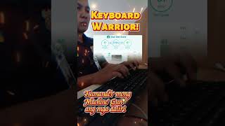 Touch System  Keyboarding  Typist  Keyboard Warrior  Speed Typing [upl. by Aseretairam]