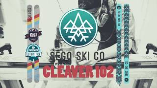 SEGO Cleaver 102 All Mountain Ski Review [upl. by Eislel132]