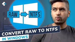 How to Convert RAW Hard Drive to NTFS Without Losing Data [upl. by Paynter]