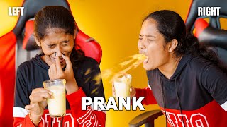 Annie യെ പറ്റിച്ചു 🤪 PRANK 😂 left or right Challenge [upl. by Dnomad487]