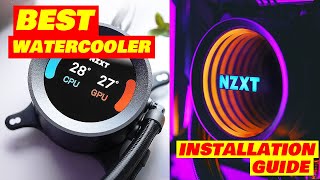 Best WaterCooler  NZXT Kraken Z73  PreviewInstallationBenchmarks [upl. by Sacci]