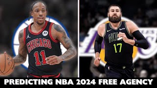 Predicting Where The Top 15 Free Agents Of The NBA Will Go [upl. by Jemie]