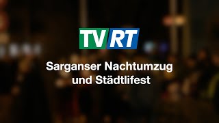 Festliches Treiben Traditioneller Nachtumzug und fröhliches Städtlifest in Sargans [upl. by Yettie]