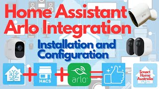 Home Assistant ARLO Integration [upl. by Tsirc]