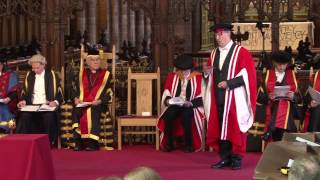 Installation of Gyles Brandreth as Chancellor [upl. by Alimak]