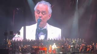 Andrea Bocelli  Hallelujah Live at Madison Square Garden [upl. by Arimahs]