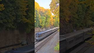 New York Central Cars On The NYCRR Amtrak 244 Heads For New York City [upl. by Maurer]