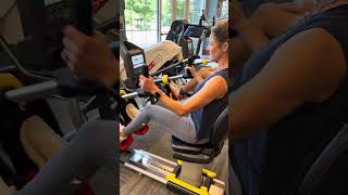 Gym Equipment Demo SciFit Seated Elyptical 12 amp 13 [upl. by Ritter]