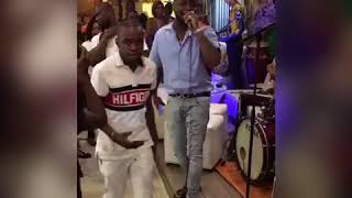 Dudas Aled ft Davido  Banana fall  if live at Dolce Vita [upl. by Helas]