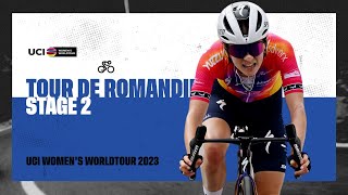 2023 UCIWWT Tour de Romandie  Stage 2 [upl. by Llertrac]