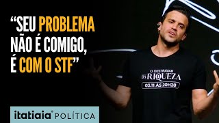 PABLO MARÇAL FALA SOBRE BOLSONARO EM EVENTO quotCUIDA DA SUA VIDA NÃO DEVO SATISFAÇÃOquot [upl. by Rona334]