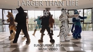 Eurofurence 2014  Larger Than Life music video [upl. by Anikas]