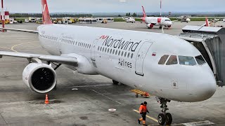 Airbus A321neo ак Nordwind Airlines  Рейс СанктПетербург — Казань [upl. by Anilesor]