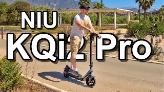 NIU KQi2 Pro Electric Kick Scooter Review [upl. by Ardnama]