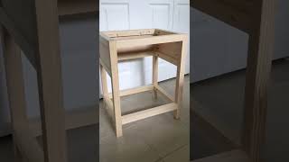 DIY wood nightstand for just 90 bedroomdesign woodworking diy nightstand diyfurniture [upl. by Rocco]