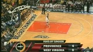 2008 Big East Tournament  WVU vs Providence  1st Half [upl. by Rolandson]