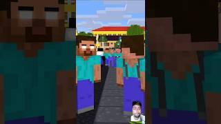 HELP Herobrine Friend To Break Mystery Bedrock friendship shorts trending anime [upl. by Hutson175]