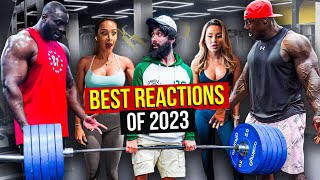 BEST of BEGINNER ANATOLY Reactions  INSANE Elite Powerlifter Pretends in Gym Prank [upl. by Peters]