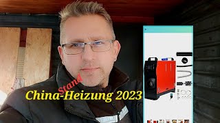 ChinaStandheizung 2023 besser gehts nicht diy vlog kleingarten [upl. by Per554]