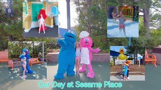 Our Day at Sesame Place  Sesame Street Characters  Counts Splash Castle Episode of Day 29 [upl. by Caughey]